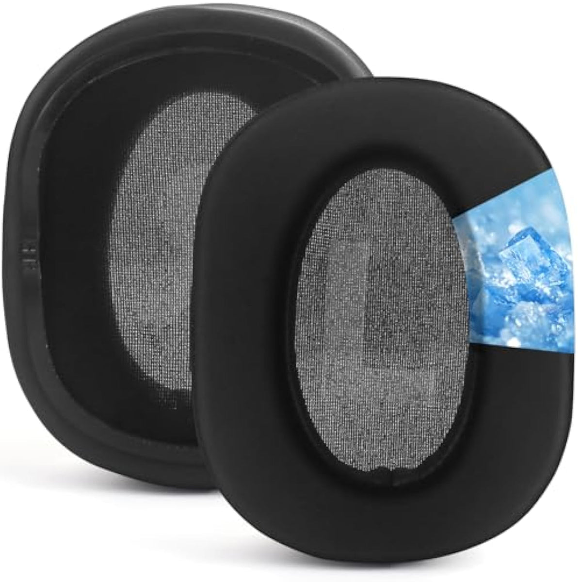 Cooling Gel Ear Pads Replacement Ear Pads Cushions Compatible With Logitech G Pro/G Pro X Gaming Headphones Comfort Memory Foam Earpads Replacement Headset Ear Cups Cover Repair Parts - Black