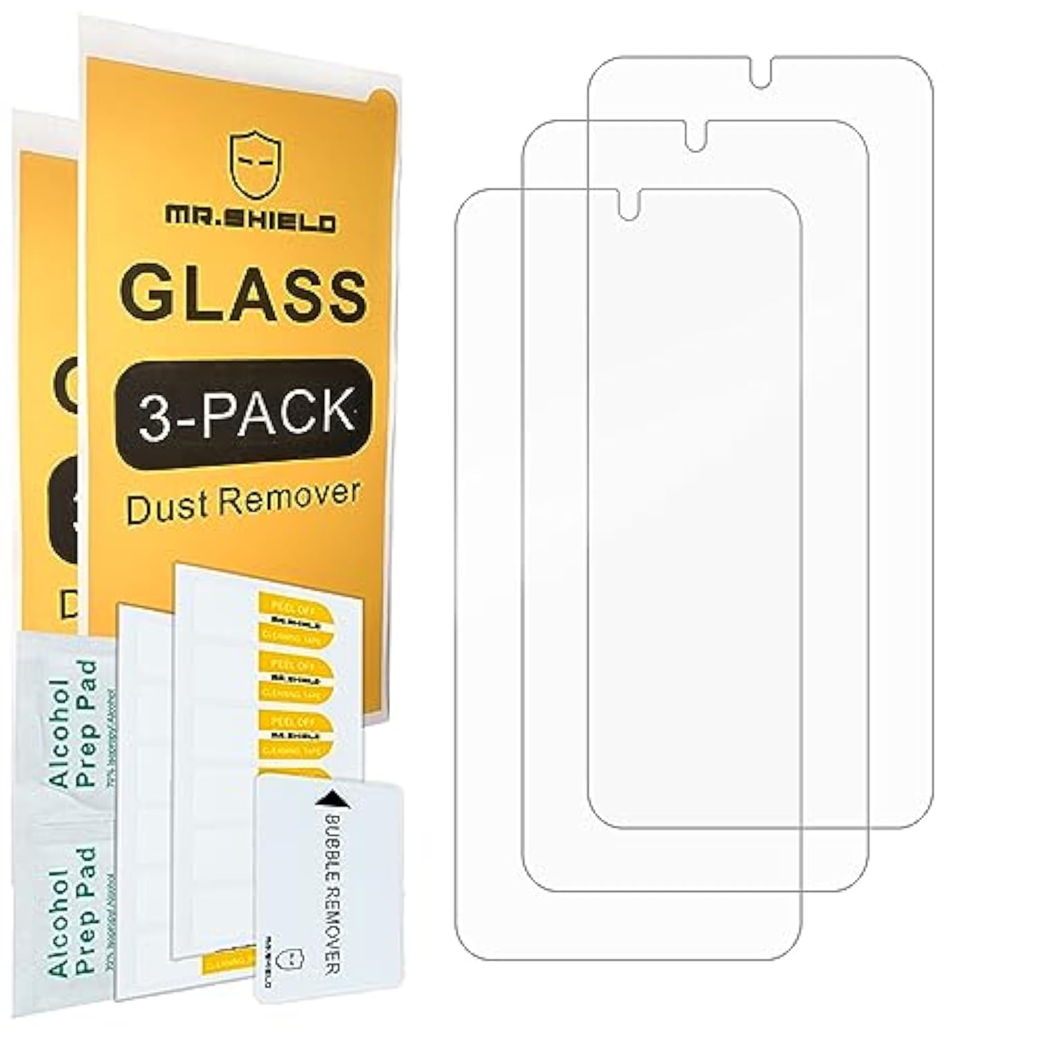 [3-Pack] Screen Protector For Xiaomi Poco X4 Gt/Xiaomi Redmi K50I [Tempered Glass] [Japan Glass With 9H Hardness] Screen Protector