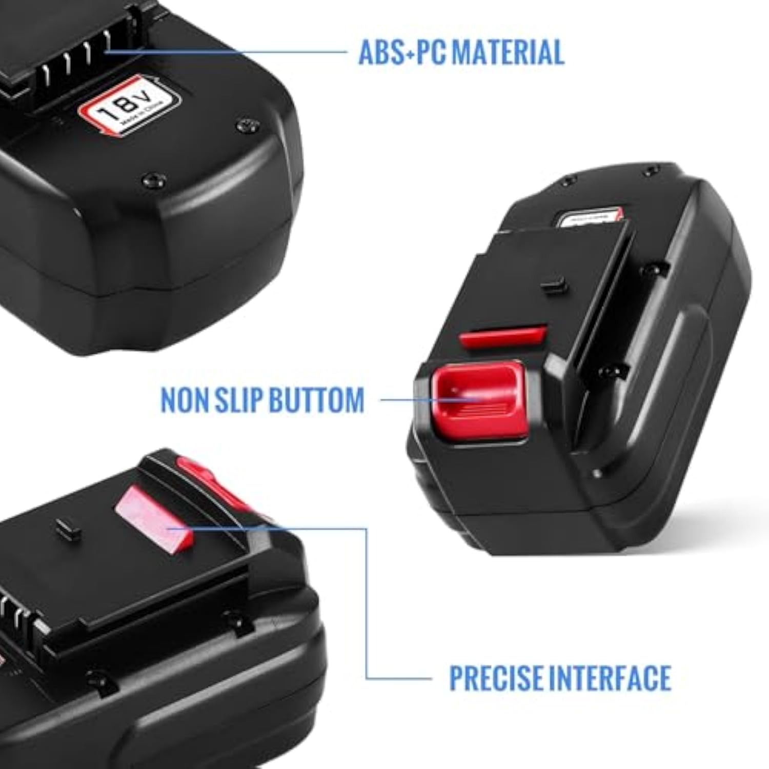 3600mAh PC18B Replacement Battery for Porter Cable 18V Cordless Tools