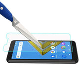 [3-Pack] Designed For At&T Radiant Core [Tempered Glass] [Japan Glass With 9H Hardness] Screen Protector With Replacement