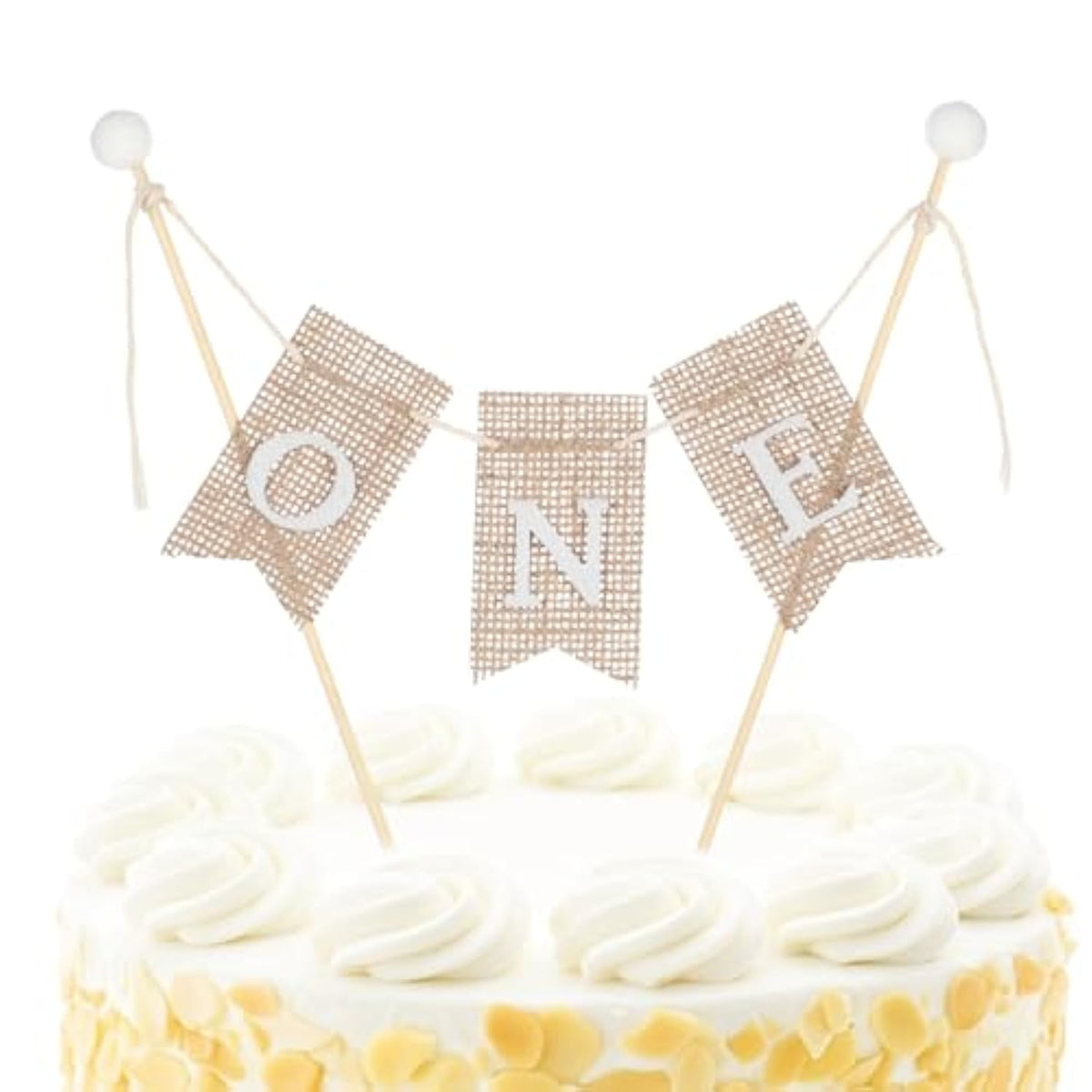 Handmade One Cake Topper, First Birthday Cake Topper, 1St Birthday Decorations, Photo Prop, Baby Shower, Best Birthdays Party Supplies