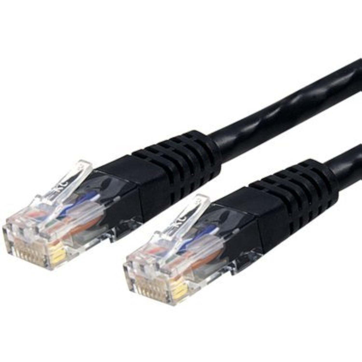 3Ft Cat6 Ethernet Cable - Black Cat 6 Gigabit Ethernet Wire -650Mhz 100W Poe++