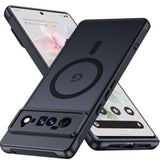 Google Pixel 6 Pro Case with Mag-Safe Compatibility, Black Finish