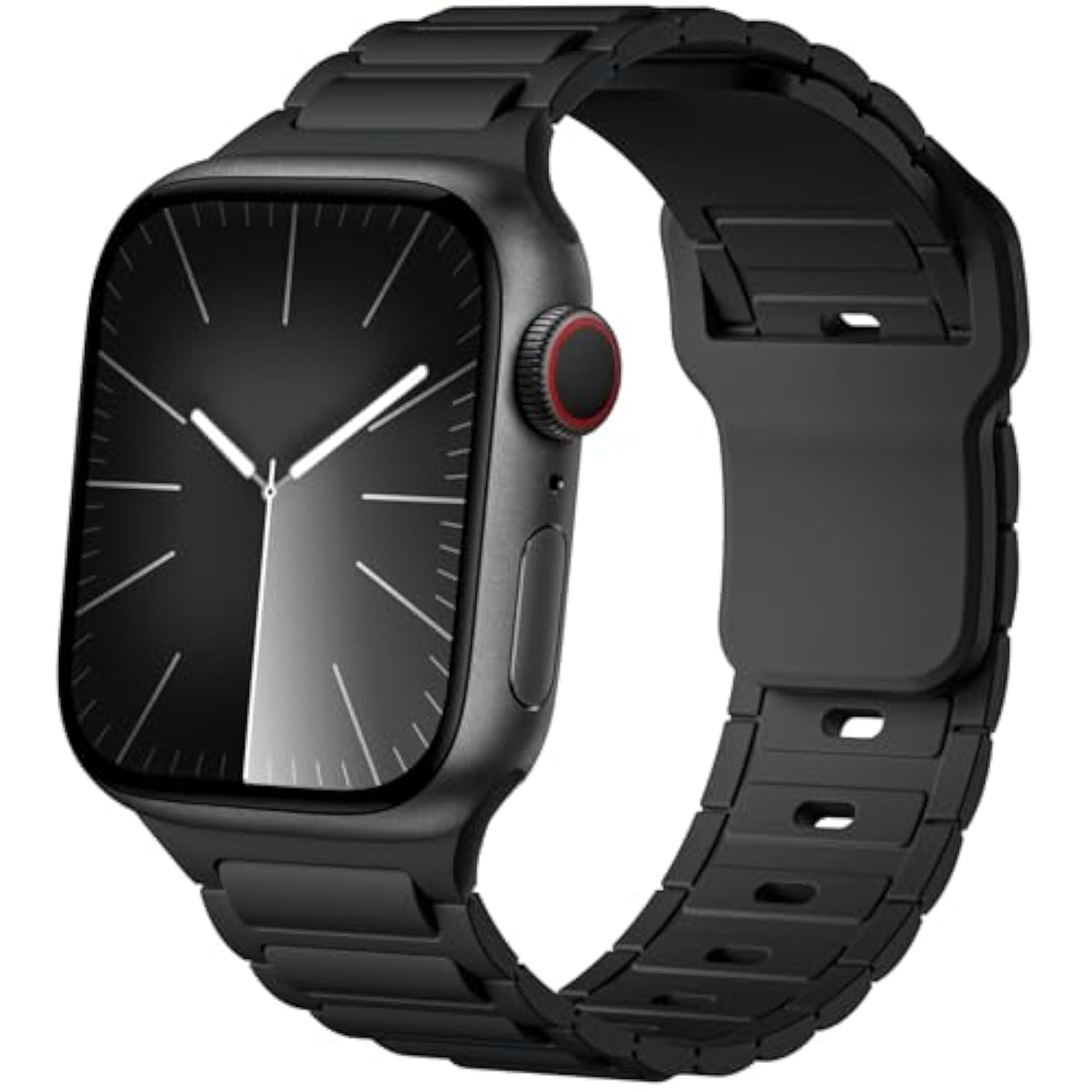 Men’s Sport Silicone Apple Watch Band, Multiple Sizes, Soft Strap