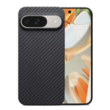 Ultra Slim Case For Google Pixel 10/10 Pro, Made Of Real Aramid Fiber, Soft Touch, Tough Durable Carbon Bumper (For Pixel10/10Pro) Black