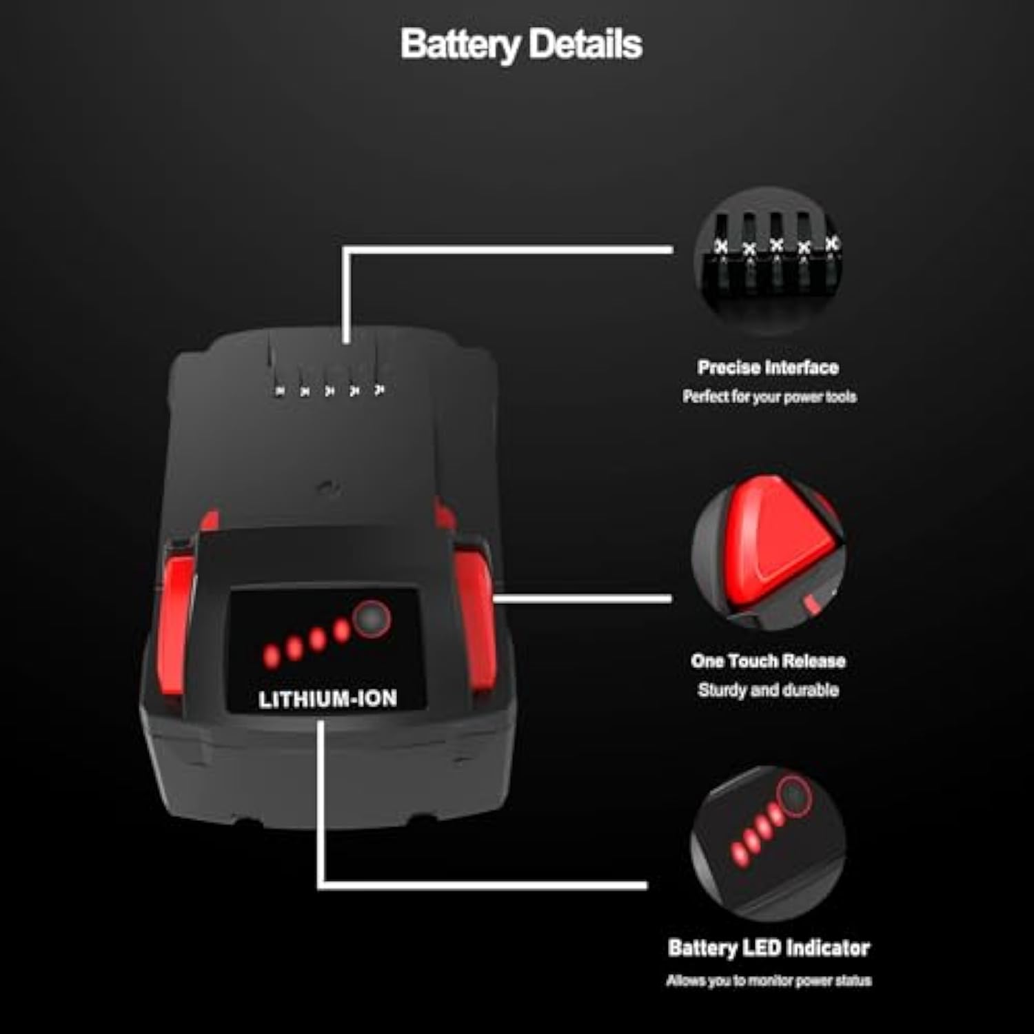 2 Pack 5.0Ah Replacement For Milwaukee M18 Lithium Ion Battery 48-11-1850 And Charger Combo, Compatible With Milwaukee M18 Cordless Power Tools 18V Lithium Battery, And Milwaukee 18V Battery Charger