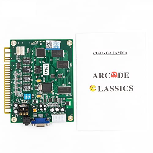 Classical Arcade Video Game 60 In 1 Pcb Jamma Board For Cga Vga Output