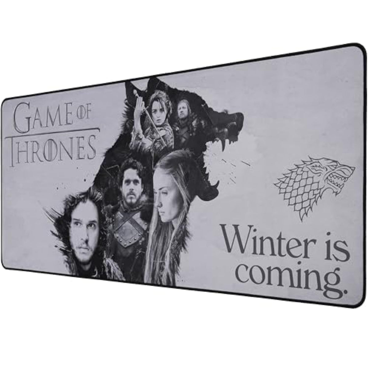 Game of Thrones XXL Mouse Pad 35 in x 15.7 in - Gift Game of throns Gaming Desk pad 90 mm x 40 mm - Official Licensed