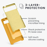 TPU Silicone Case Compatible with Google Pixel 6