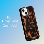 Sonix Case for iPhone 15, 14, 13 | Compatible with MagSafe | 10ft Drop Tested | Tortoise Shell | Brown Tort