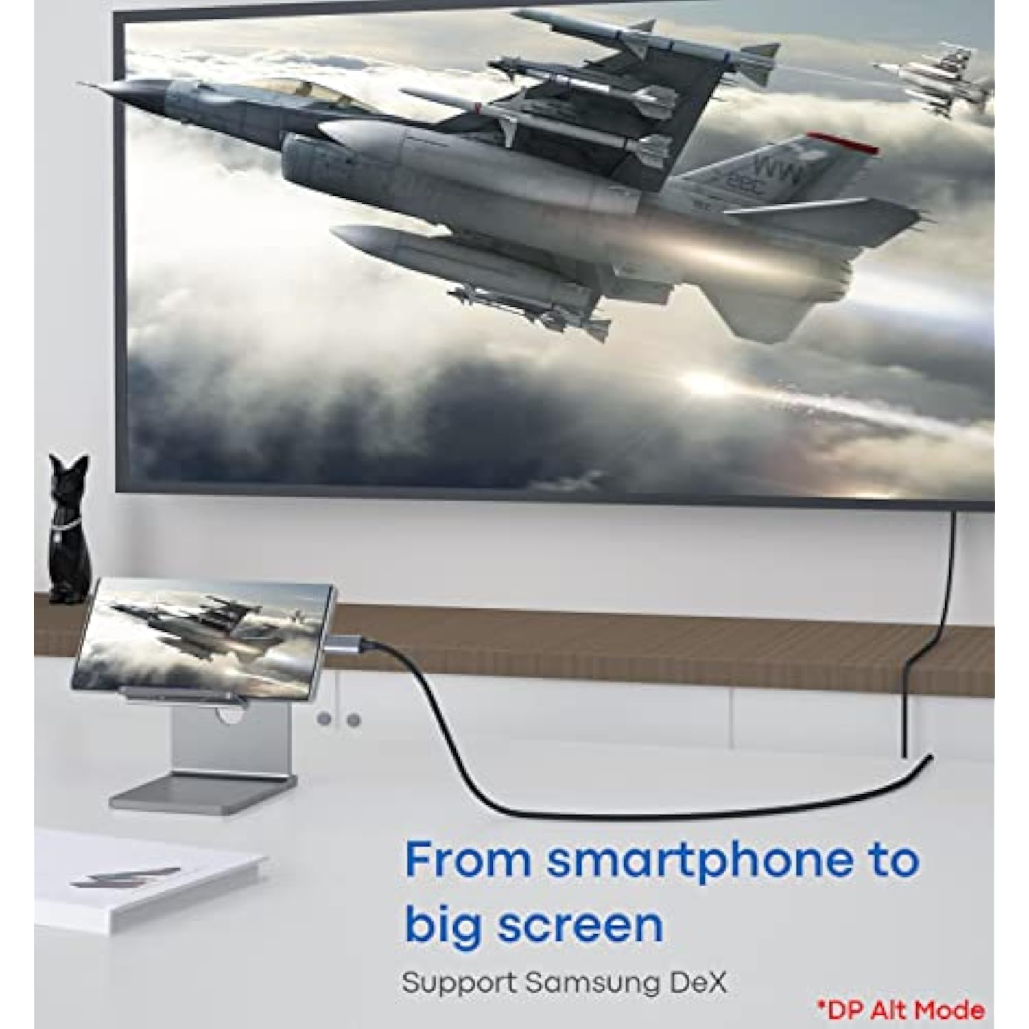 Usb C To Hdmi 2.1 Cable [8K@60Hz,4K@144Hz,2K@165Hz] 6Ft Type C To Hdmi 8K Brai