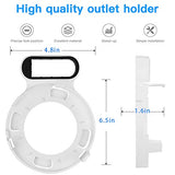 Outlet Mount For Tp-Link Deco M5 Whole Home Mesh Wifi System, Space-Saving Wall Mount For Tp-Link Deco M5 With Cord Management Function(3 Pack)
