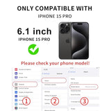 X Bestsuit For Iphone 15 Pro Screen Protector [Blue Light] [Auto-Installation] For Iphone 15Pro 6.1Inch Tempered Glass Anti Blue-Light No Bubble Hd Clear 9H Hardness Anti-Scratch
