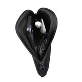 Neoprene Small Cell Phone Sleeve Zip Wallet With Neck Strap For iPhone Black