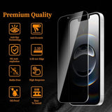 3+3 Pack Privacy Screen Protector For Iphone 16E?3 Anti-Spy Tempered Glass Film+3 Camera Lens Protector, Anti-Scratch, 9H Hardness?Compatible Phone Cases?High Definition