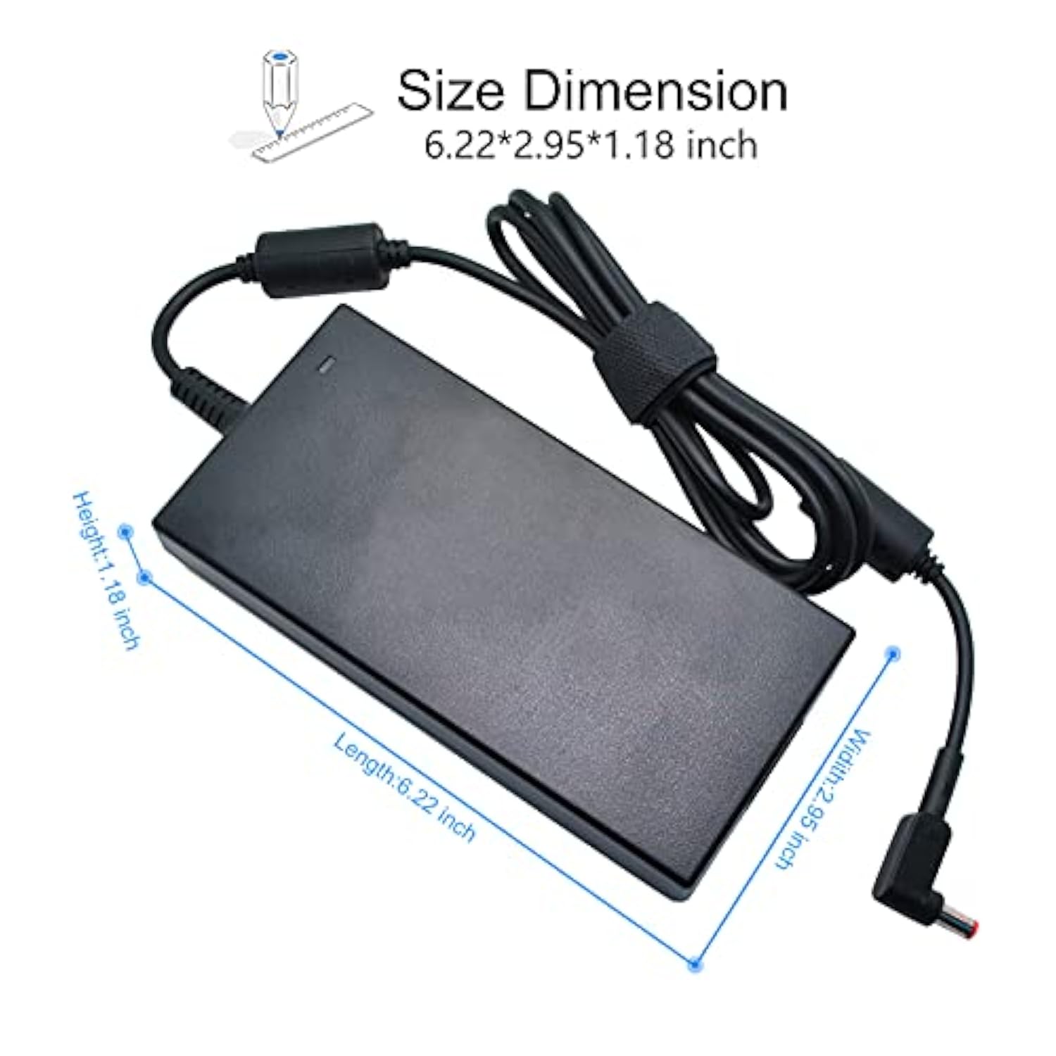19.5V 9.23A 180W Ac Charger, For Acer Predator Helios 300 G3-573 An515-52 Ph31