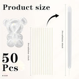 Clear Balloons 260 Long with 50 Animal Shapes for Arches and Balloon Animals