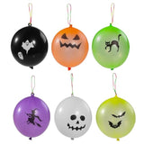 28pcs Halloween Punch Balloons Party Favors Kids Trick or Treat Game Classroom Decorations