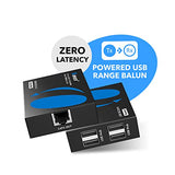 Usb Over Ethernet Extender Upto 330 Feet - Extends Usb 2.0 Signals Over Lan Ethernet With 2 Ports - Power Over Cable, Long Distance Extension & Support For All Operating Systems (Usb-Ex330-K)