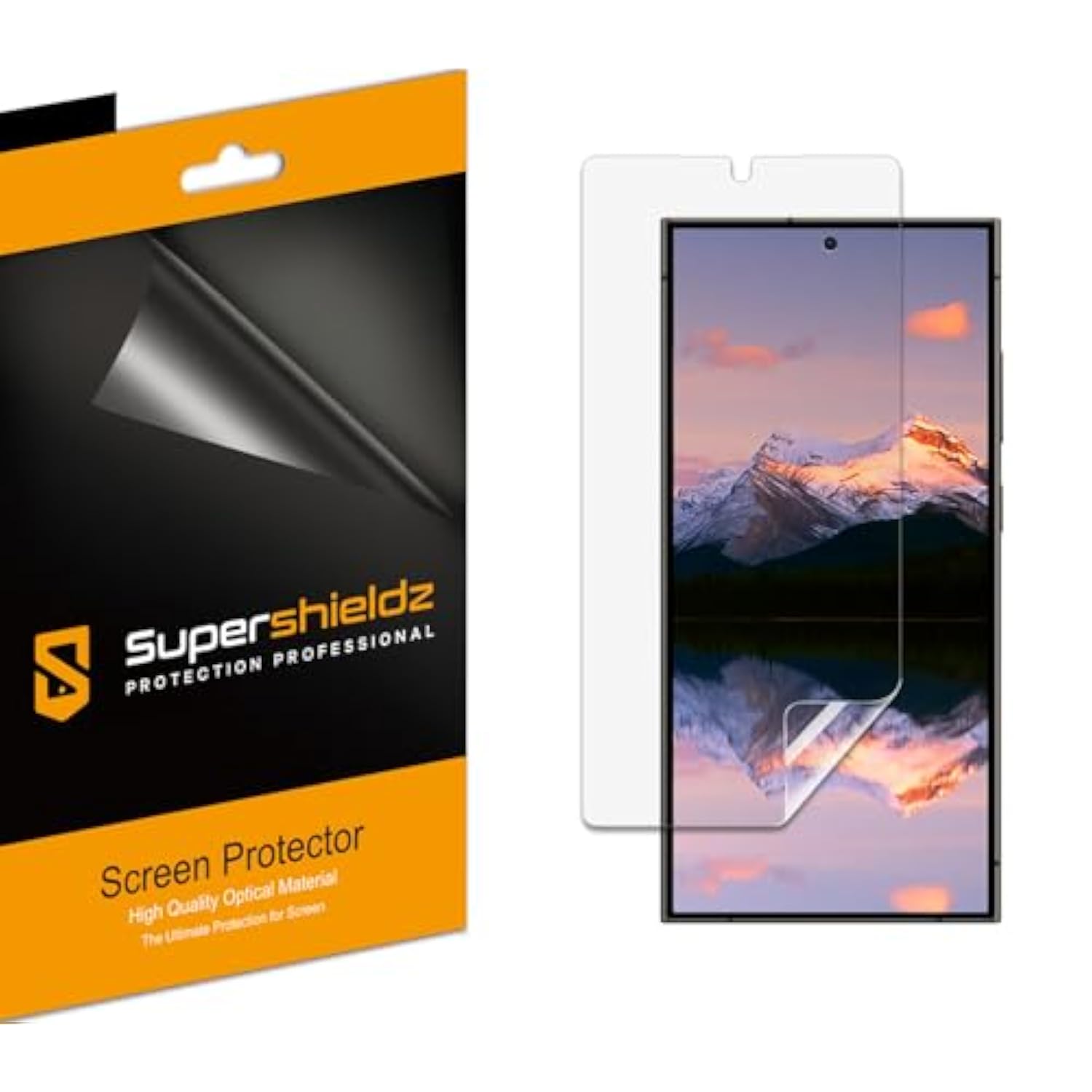 (3 Pack) Designed For Samsung Galaxy S25 Ultra Screen Protector, High Definition Clear Shield (Pet)