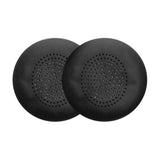 kwmobile Ear Pads Compatible with Logitech Zone 900 / Zone Wireless Plus Earpads - 2X Replacement for Headphones - Black