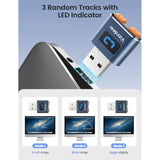 Mini Mouse Jiggler Plug And Play With On/Off Switch, 100% Undetectable Usb Por