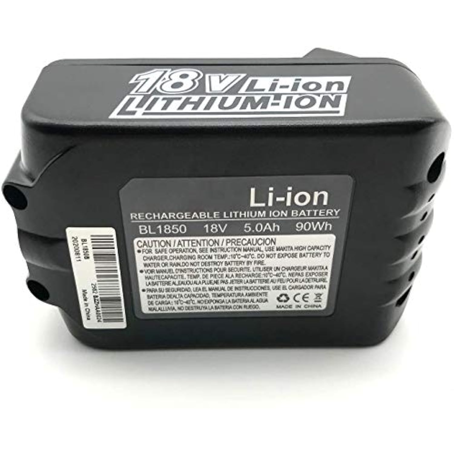 Bl1850 5.0Ah 18 Volt Battery Replacement For Makita 18V Battery With Led Indicator Bl1815 Bl1830 Bl1850B Bl1860 Lxt-400 Cordless Power Tools Batteries