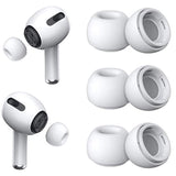 [3 Pairs] Replacement Ear Tips For Airpods Pro And Airpods Pro 2Nd Generation With Noise Reduction Hole, Silicone Ear Tips For Airpods Pro With Portable Storage Box And Fit In The Charging Case(Small)