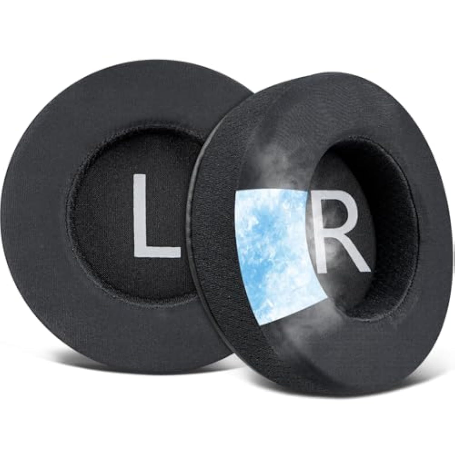 Cooling Gel Earpads For Audio Technica Ath-Ad2000X/Ad2000/A2000X/Ad1000X/Ad1000/A1000X/Ad900X/Ad900/A900X/A900/Ad700X/Ad700/A700X/A700/Ad500X/Ad500/A500X/A500, Ice Silk Fabric Ear Pads Cushion