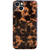 For Iphone 13 Case Tortoise Cheetah Leopard Print Cute Trendy Animal Pattern Design Flexible Soft Tpu Protective Women Girls Grily Brown Shockproof Phone Cover For Iphone 13