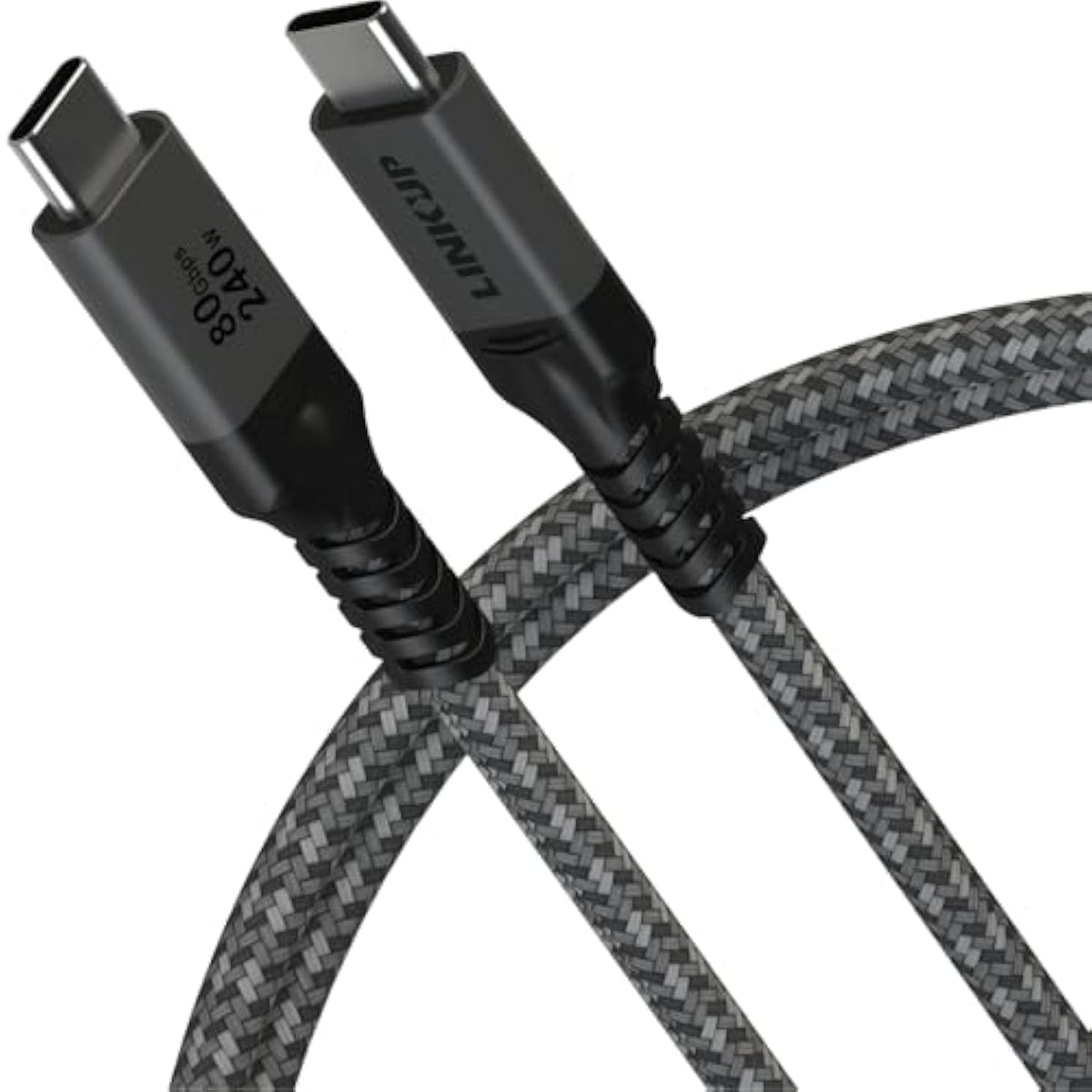 - Usb 4 Ver.2 Cable 80Gbps (2Ft Grey) Thunderbolt 5/4/3 Compatible, 240W Pd Charging, 16K/8K Display Support, Usb-C High-Speed Data Cable For Macbook Ipad Pro Iphone15/16 Samsung Galaxy & More