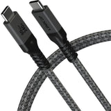 - Usb 4 Ver.2 Cable 80Gbps (2Ft Grey) Thunderbolt 5/4/3 Compatible, 240W Pd Charging, 16K/8K Display Support, Usb-C High-Speed Data Cable For Macbook Ipad Pro Iphone15/16 Samsung Galaxy & More