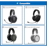 Cooling Earpads Cushion Replacement Compatible With Corsair Hs70/Hs60/Hs50/Pro/Hs75 Xb Headset Ear Pads With Cool Gel And Memory Foam