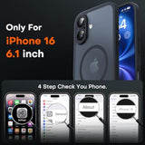 iPhone 16 MagSafe Compatible Case in Black