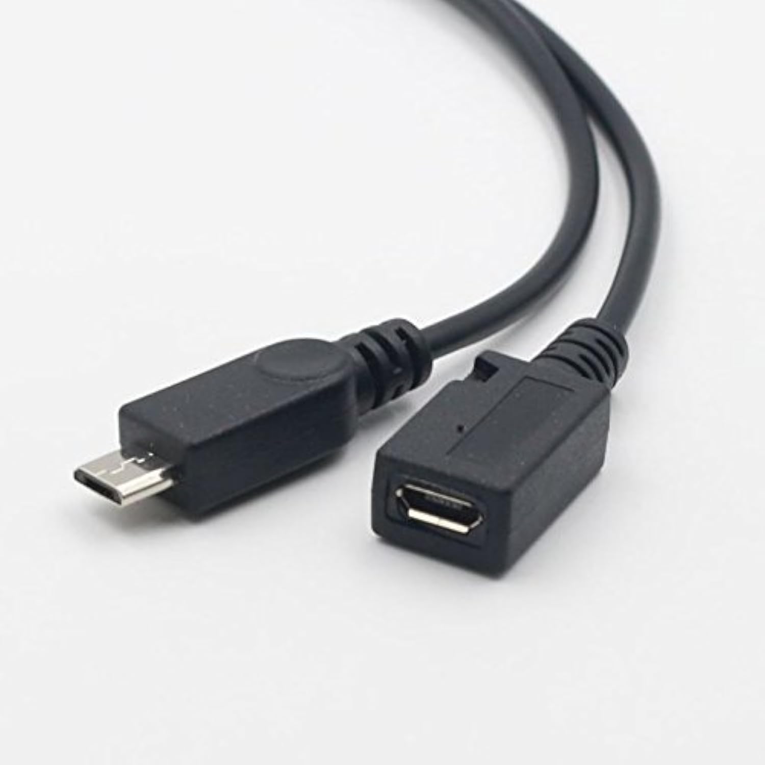 2-In-1 Micro Usb To Usb Adapter (Otg Cable + Power Cable) For Fire Stick, Playstation Classic And More - 2 Pack