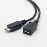 2-In-1 Micro Usb To Usb Adapter (Otg Cable + Power Cable) For Fire Stick, Playstation Classic And More - 2 Pack