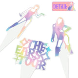 48Pcs Music Singer Party Cupcake Toppers Singer Birthday Party Decoration Pop Singer Cupcake Toppers For Popular Music Singer Birthday Baby Shower Supplies