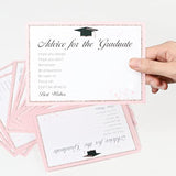 50 Pcs Graduation Advice Cards With Best Wishes Graduation Decorations Favor Party Supplies For Graduate Decorations