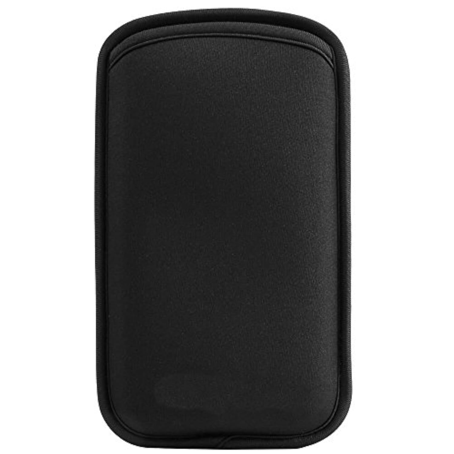 2-Pack Slim Neoprene Shockproof Phone Sleeve for iPhone & Samsung Black