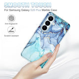 for  Galaxy S26 Plus Case, [Military Grade Drop Tested] Marble Pattern Design Slim Rugged Shockproof Women Girls Men Protective Anti-Scratch