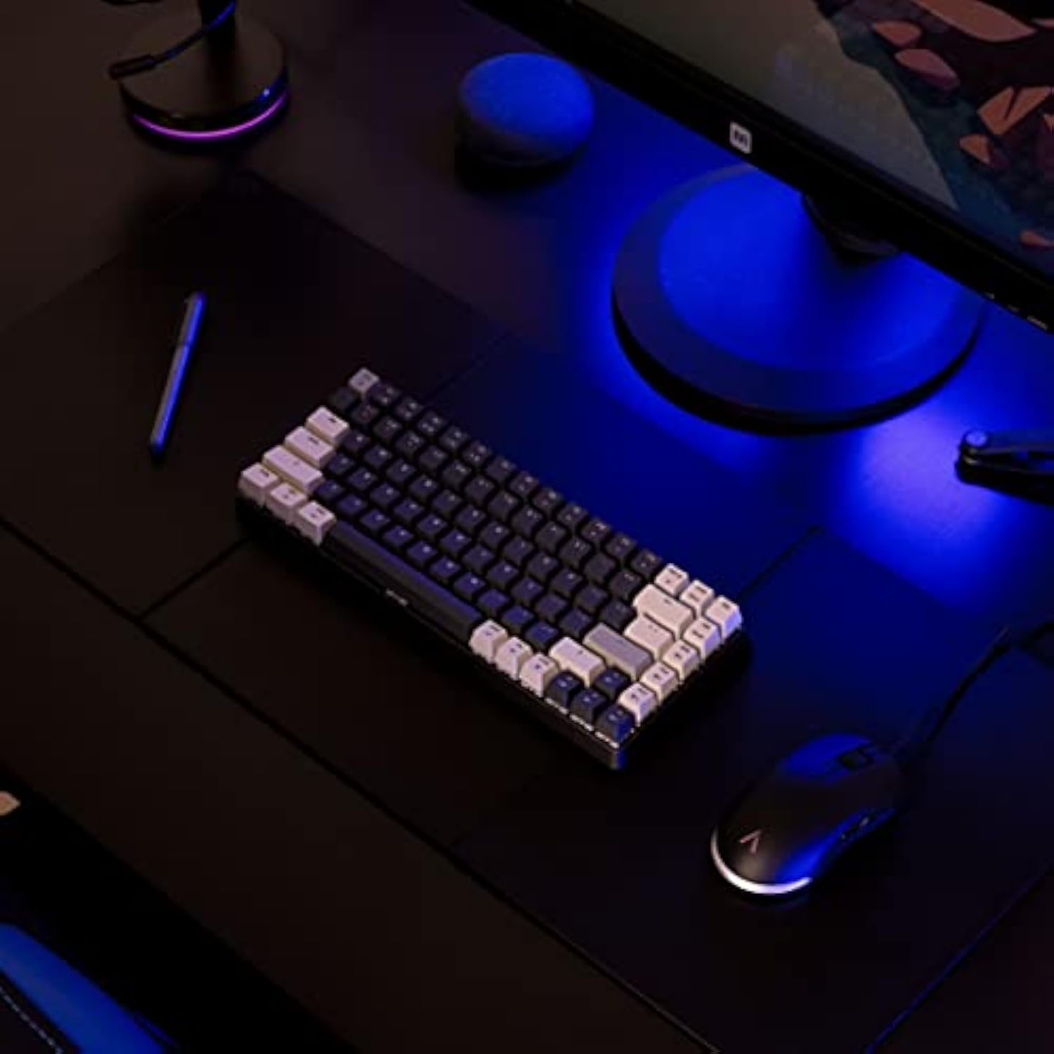 Cascade Mechanical Keyboard, 75% Layout, Compact Backlit Rgb, Hotswap Switches