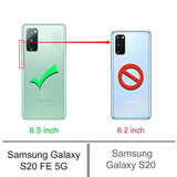 For Galaxy S20 Fe 5G Case Clear Transparent Reinforced Corners Tpu Shock-Absorption Flexible Cell Phone Cover For Samsung Galaxy S20 Fe 5G(Clear)