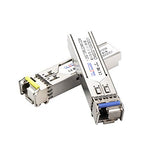 One Pair Of 1.25G Sfp Bidi Single Fiber Transceiver 1310Nm/1550Nm Smf Lc Connector Up To 20 Km For Open Switches