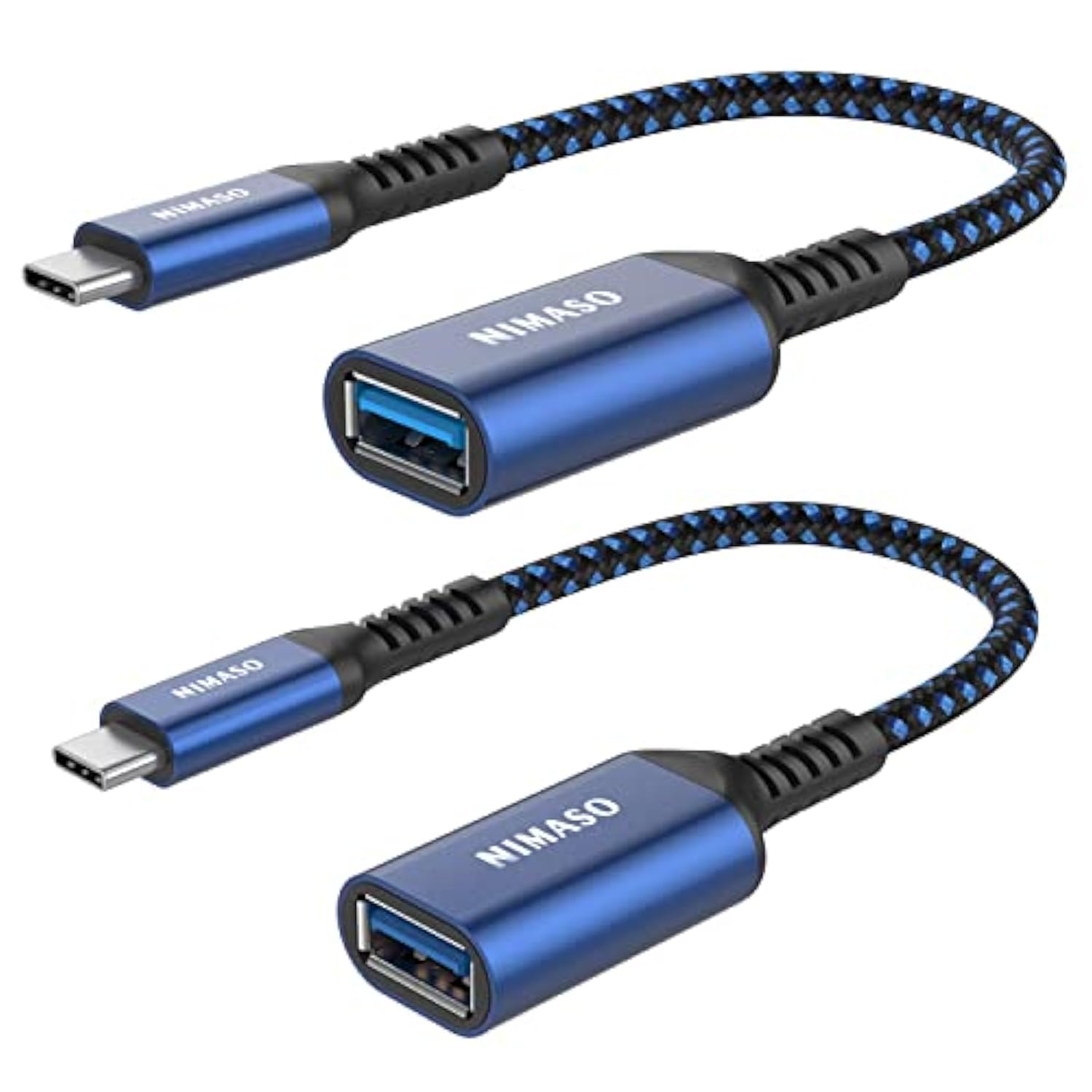 Usb C To Usb 3.0 Adapter [2 Pack], Usb-C To Usb Adapter,Usb Type-C To Usb,Thunderbolt 3 To Usb Adapter Otg Cable For Iphone 15/15 Pro/15 Plus/15 Pro Max,Macbook,Ipad,Galaxy,Google Pixel And More