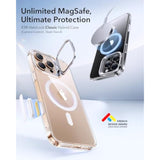 iPhone 16 Pro Max Case with Camera Control, MagSafe, Military Protection, Clear