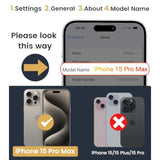 iPhone 15 Pro Max Case with Card Holder and Kickstand, Black - Premium Protection for Your Device