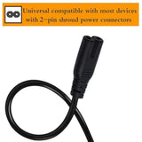 Power Cord For Jbl Partybox 100 110 200 300 310 710 1000 On-The-Go Speaker, Jbl Soundbar Replacement Power Cable