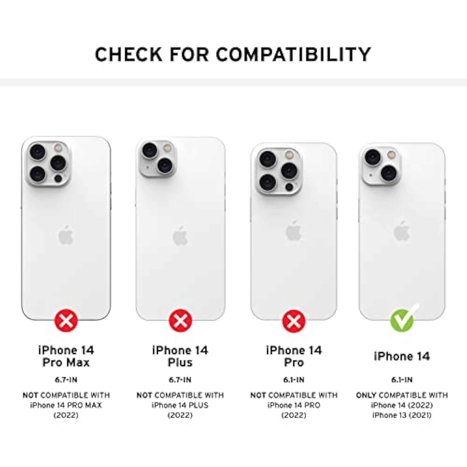 Uag Designed For Iphone 14 Case Carbon Fiber 6.1" Monarch Rugged Premium Protective Cover Lightweight Slim Shockproof Dropproof Compatible With Wireless Charging