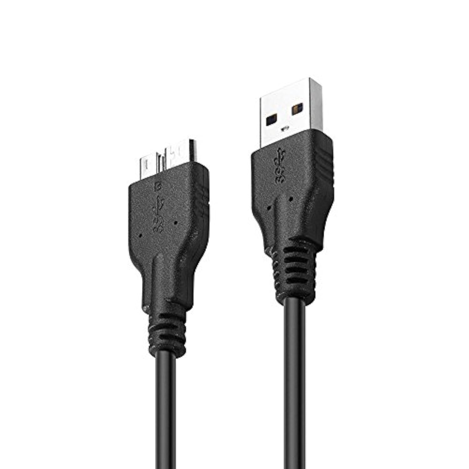 Usb 3.0 Cable, Usb 3.0 A Male To Micro B Cable 3.3Ft Cord Compatible With Wd My Passport And Elements Portable External Hard Drive, Toshiba, Seagate, Samsung Galaxy S5, Note 3