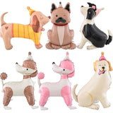 6 Pcs Dog Balloons Pet Birthday Party Decorations Puppy Foil Animal Balloons